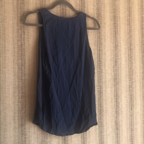 Small Eddie Bauer Tank Top Shirt Blue Women S Summer Shirt - Picture 3 of 3
